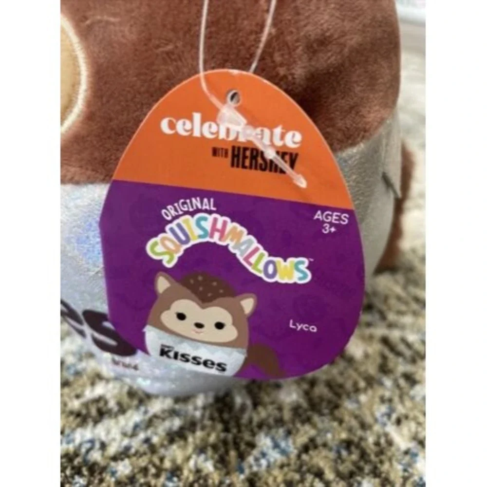 RARE Squishmallows 8in LYCA the Werewolf Halloween Hershey Kisses New NWT